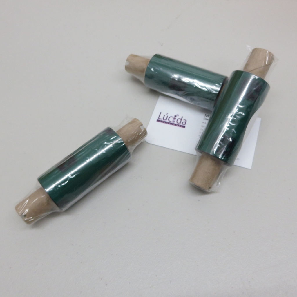 RIBBON A BASE DE RESINA, PARA IMPRESORA DESKTOP, EN MEDIDA 2.50"X74mts (64mmX74mts), MARCA ZEBRA.