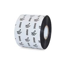 [02000BK06030-ROLLO] RIBBON BASE CERA OUT EN MEDIDA 60MMX300 MTS. (2.36inx984ft). MARCA ZEBRA.  PARA IMPRESORA INDUSTRIAL.