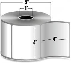 [10010033-ROLLO] ETIQUETA DE PAPEL ESTÁNDAR, BLANCO BRILLANTE, TÉRMICA DIRECTA, MODELO Z-PERFORM 2000D, EN MEDIDA 4"X4" (10.16X10.16cm),  PARA IMPRESORA DESKTOP,1 ROLLO CON 640 ETIQUETAS, MARCA ZEBRA.