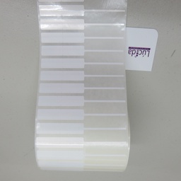 [90X11TT-ROLLO] ETIQUETA SINTÉTICA TT PARA DESKTOP PARA JOYERIA 3.54"X.43" (90mm x 11mm) ROLLO C/4000 ETIQUETAS