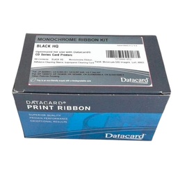 [533000-053] RIBBON IMPRESIÓN TARJETAS PVC MONOCROMÁTICO, 1,500 IMÁGENES, COLOR NEGRO, COMPATIBLE CON IMPRESORAS: CD800, CD80 Y CD80 PLUS. MARCA DATACARD.